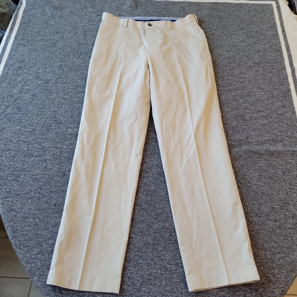 Brooks Brothers Pants Men's 31x30 Khaki Lightweight Advantage Chino Clark Beige - Picture 2 of 8